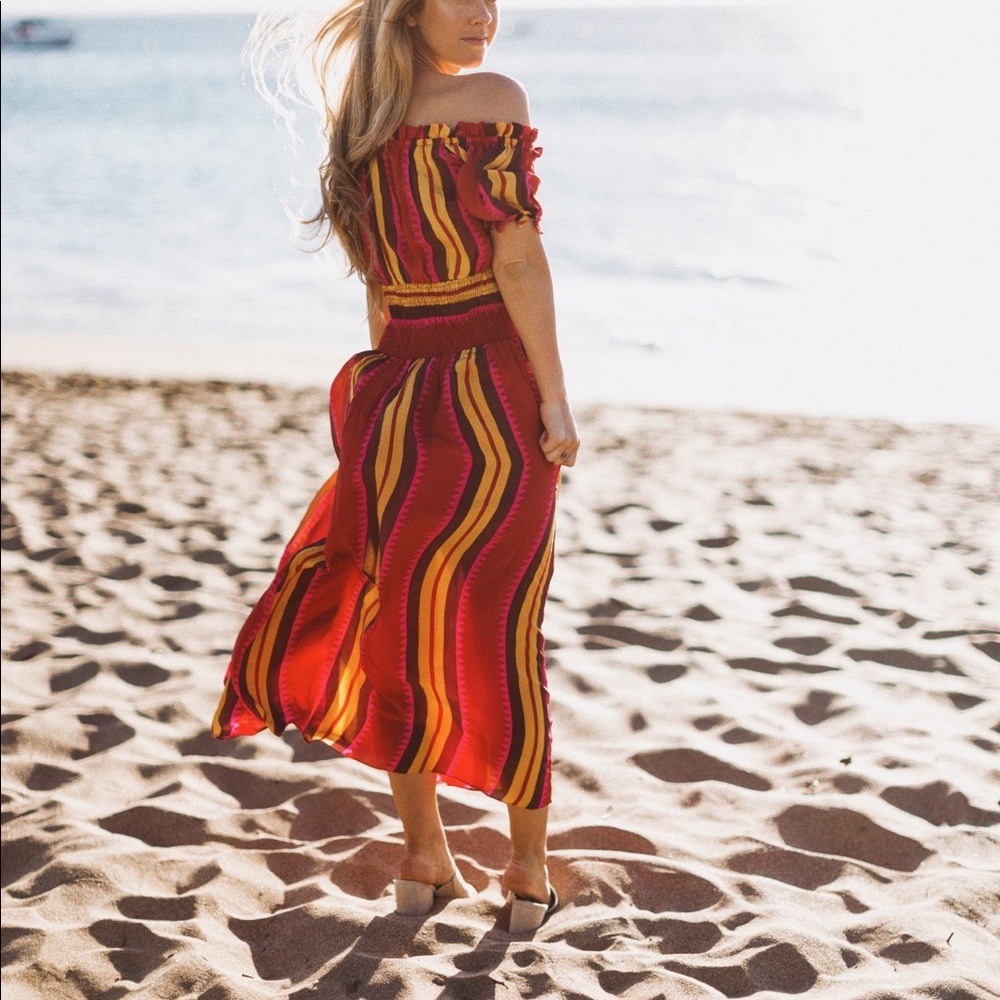 Anthropologie stripe dress